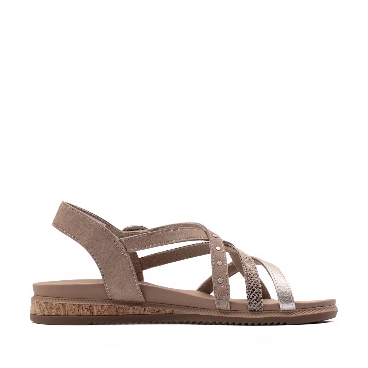 Skechers Desert Kiss Low-Seaside Sling Sandale damă 114713-TPE