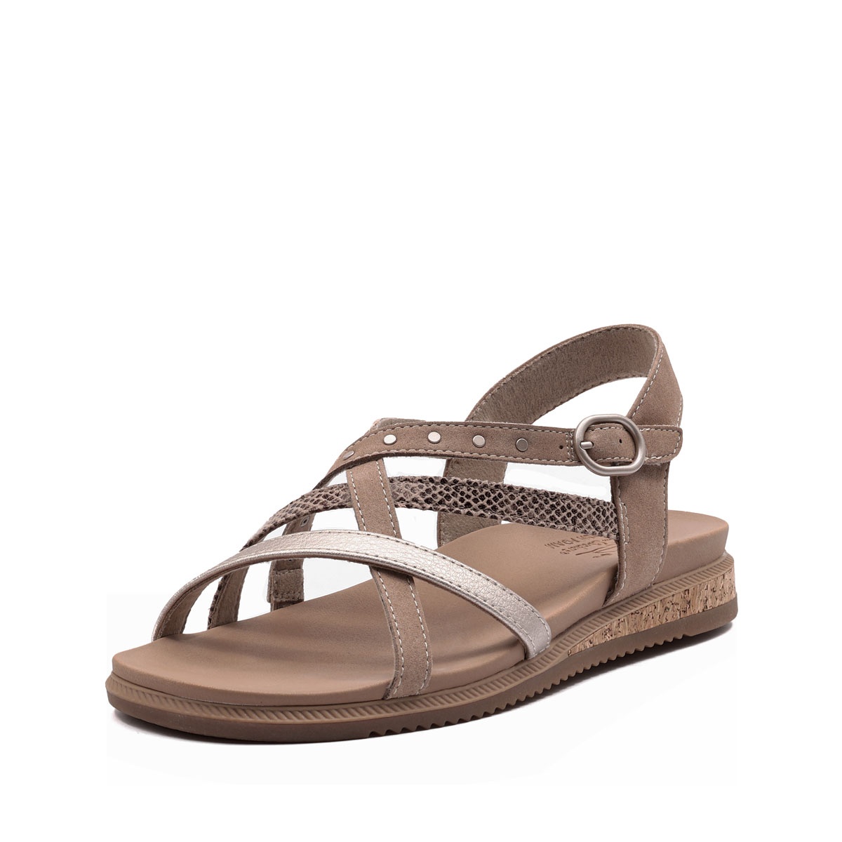 Skechers Desert Kiss Low-Seaside Sling Sandale damă 114713-TPE