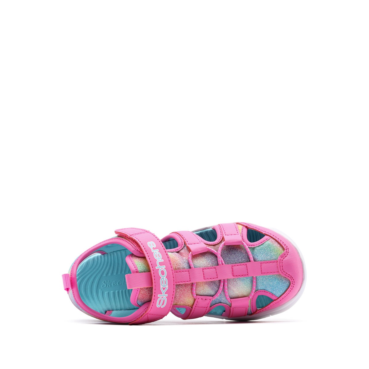 Skechers Flex Splash-Daylight Shimmer Sandale copii 303276L-HPMT