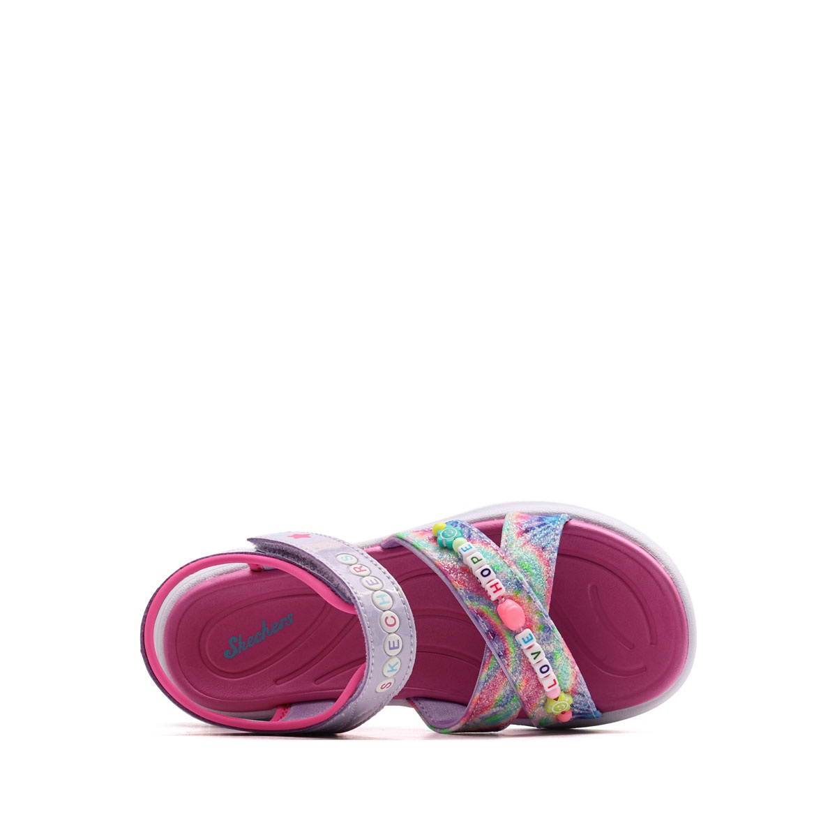Skechers Jumpsters-Tie Dye Bffs Sandale copii 303045L-LVMT