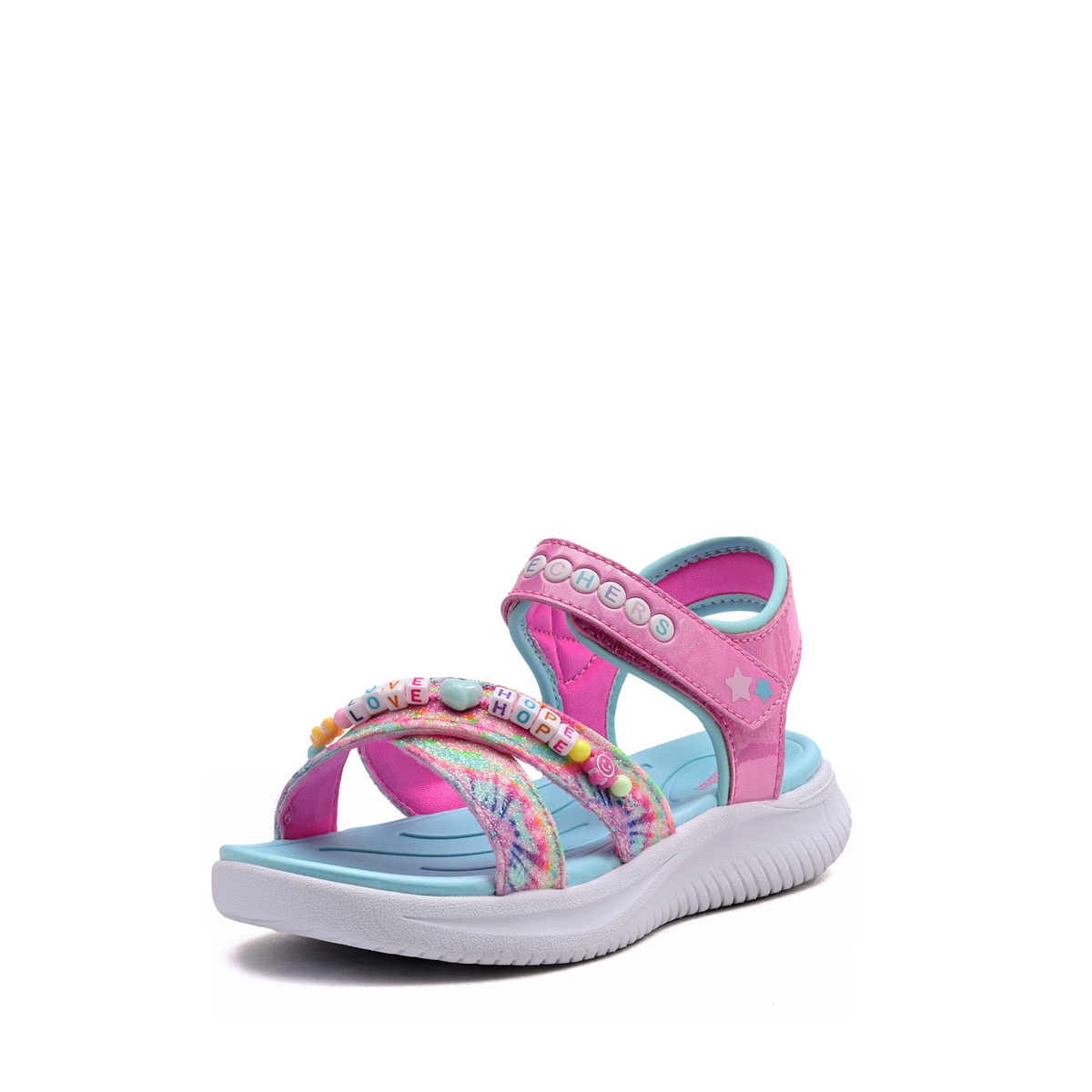 Skechers Jumpsters-Tie Dye Bffs Sandale copii 303045L-PKMT