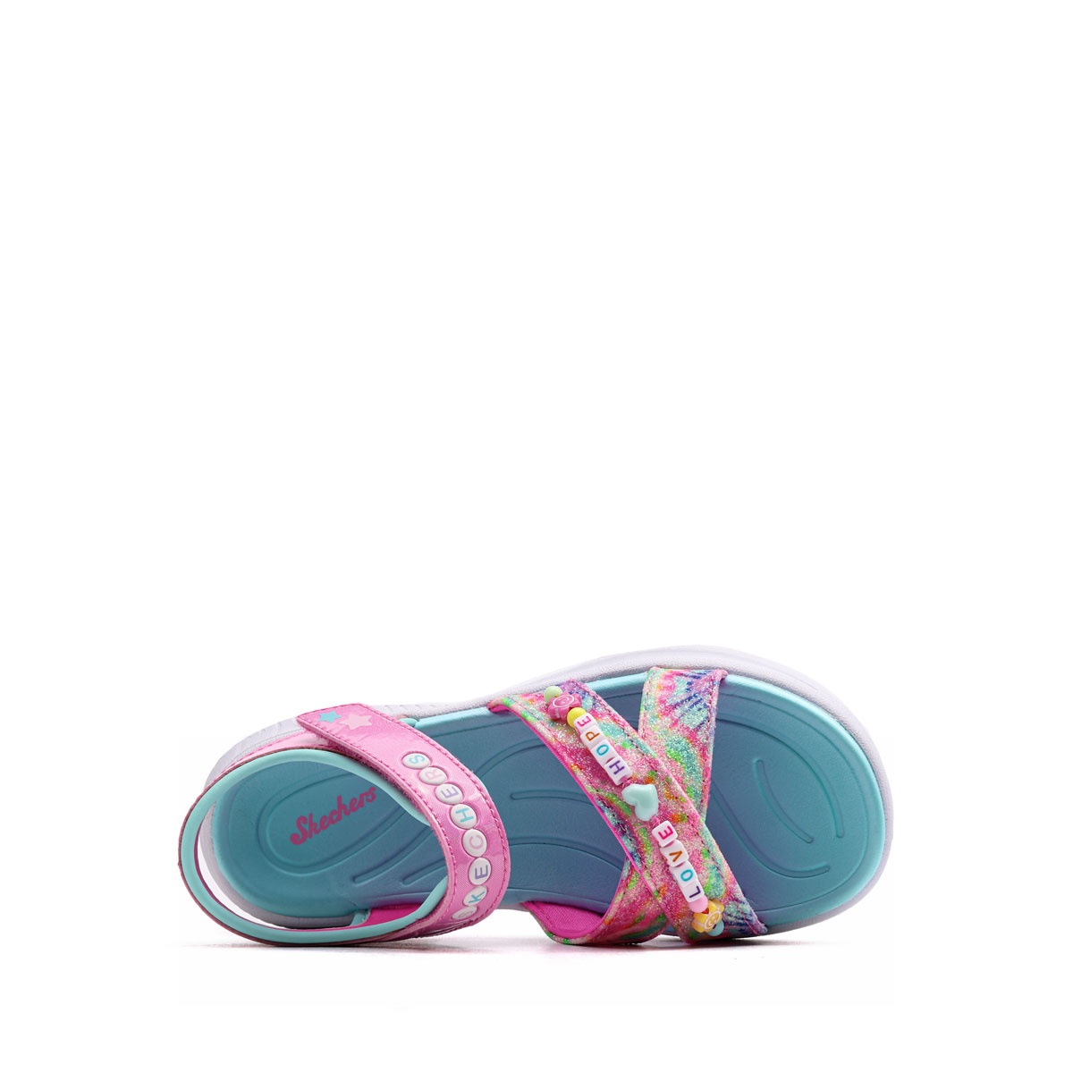 Skechers Jumpsters-Tie Dye Bffs Sandale copii 303045L-PKMT