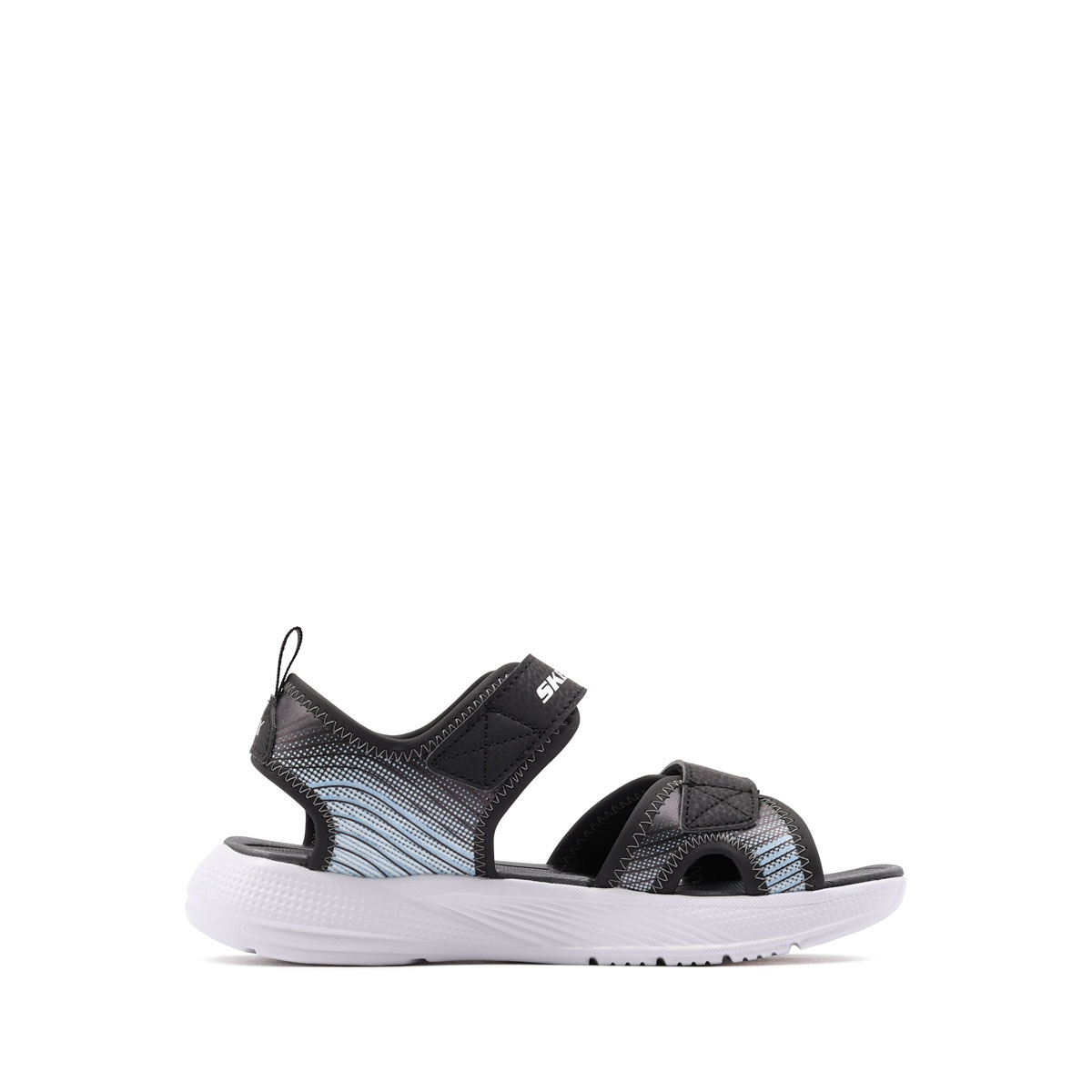 Sandale Skechers Microspec-Splash 407034L-BKSL Skechers Microspec-Splash Sandale 407034L-BKSL