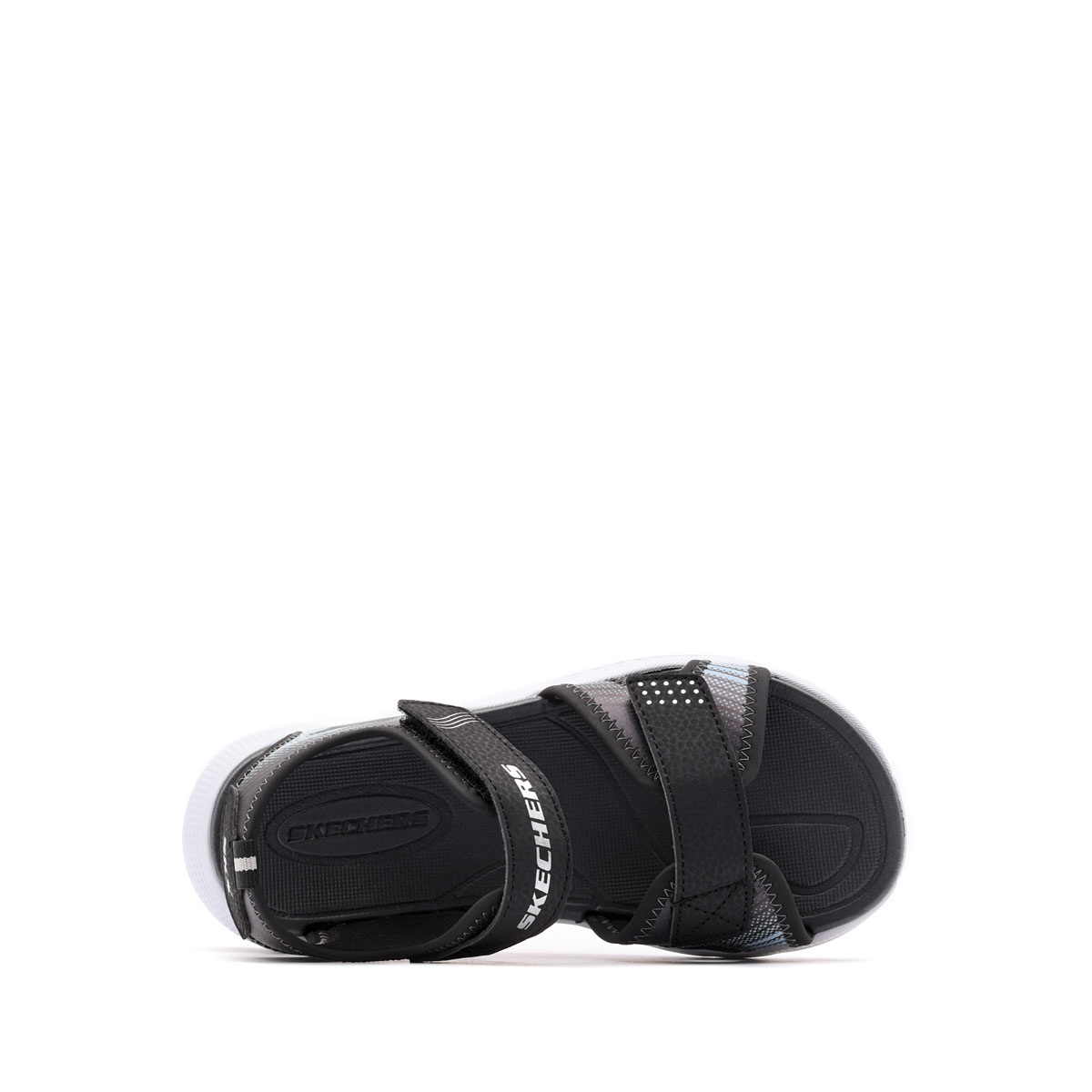 Sandale Skechers Microspec-Splash 407034L-BKSL Skechers Microspec-Splash Sandale 407034L-BKSL