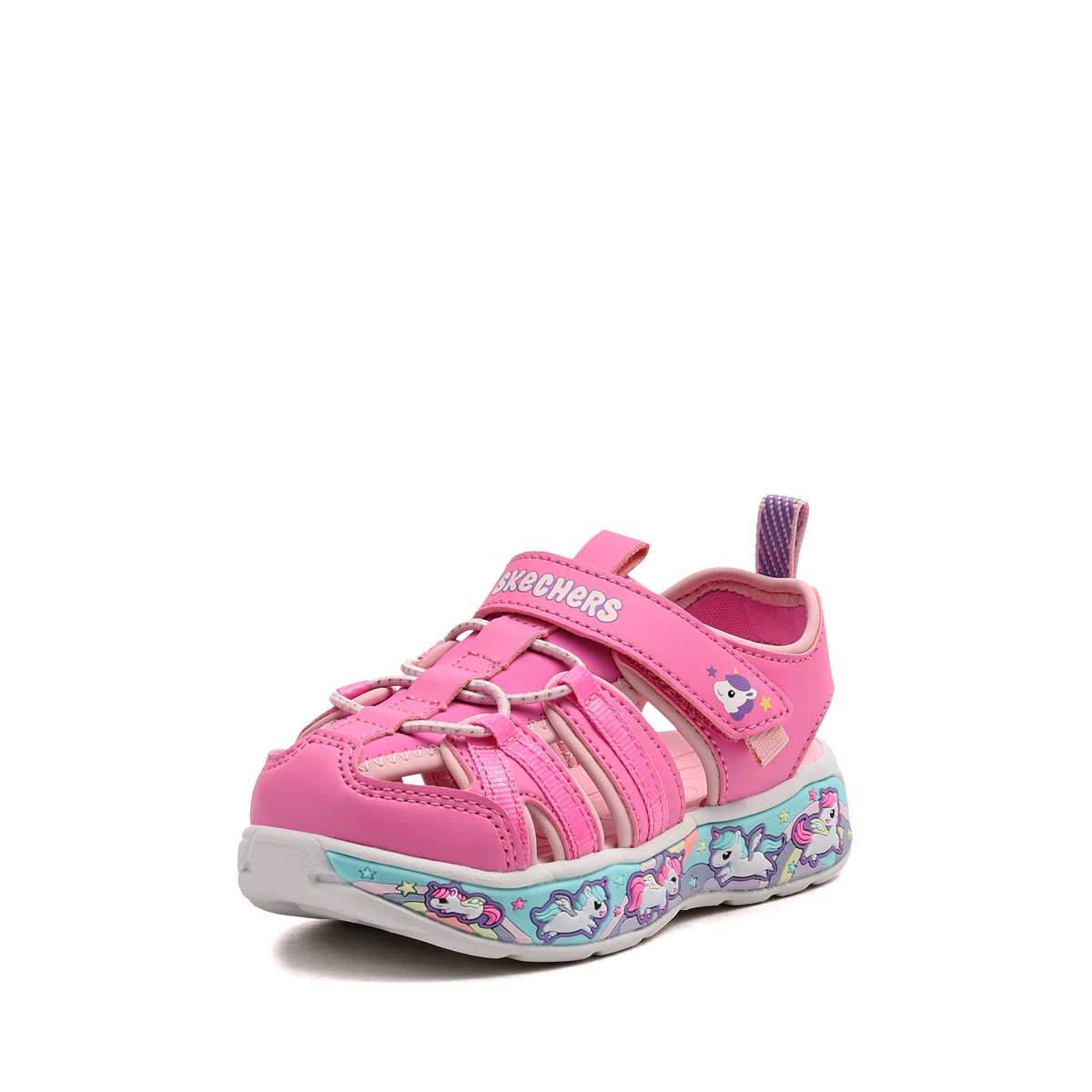 Skechers Play Scene Splash-Cute Crew Sandale copii 303162N-PKLP