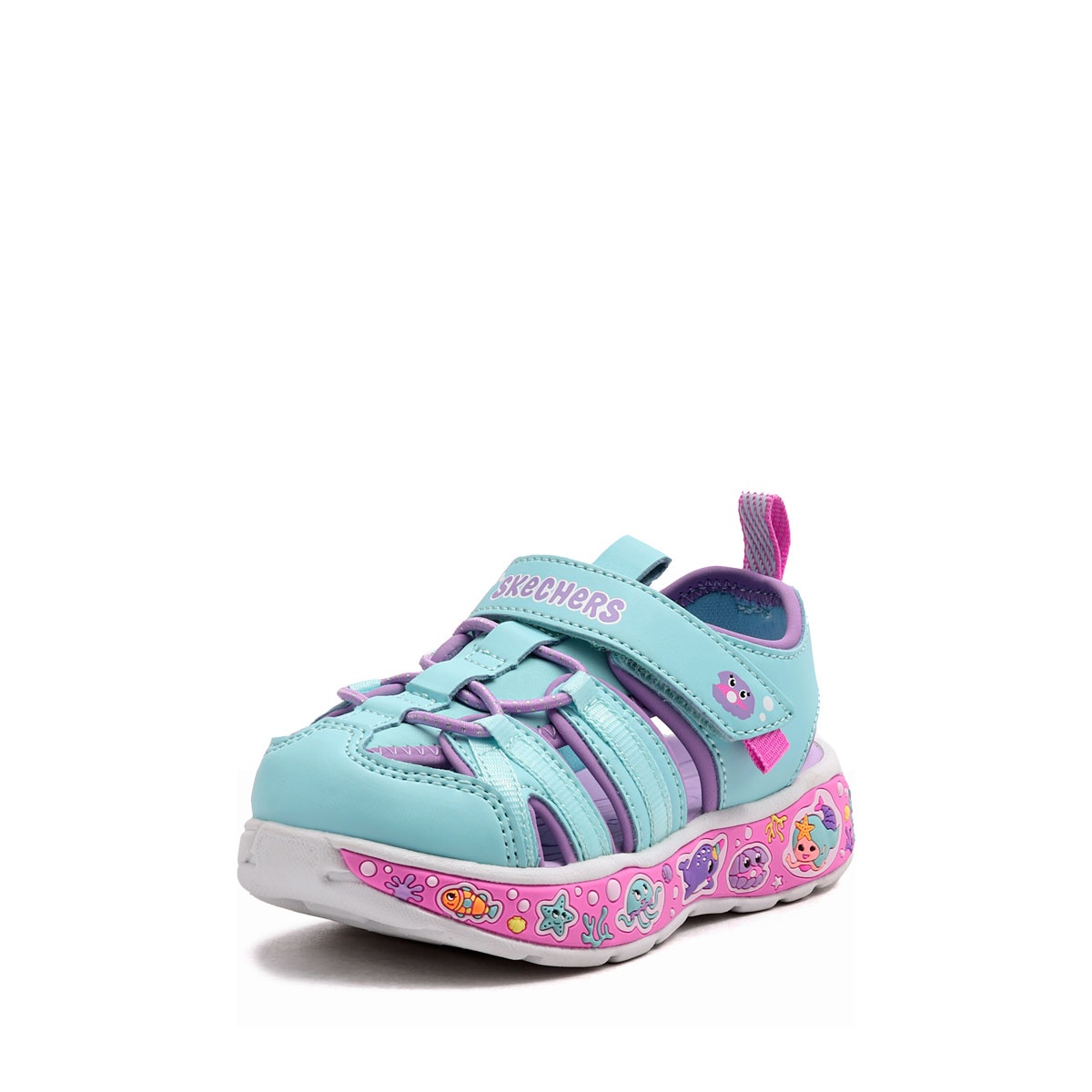 Skechers Play Scene Splash-Cute Crew Sandale copii 303162N-TQLV
