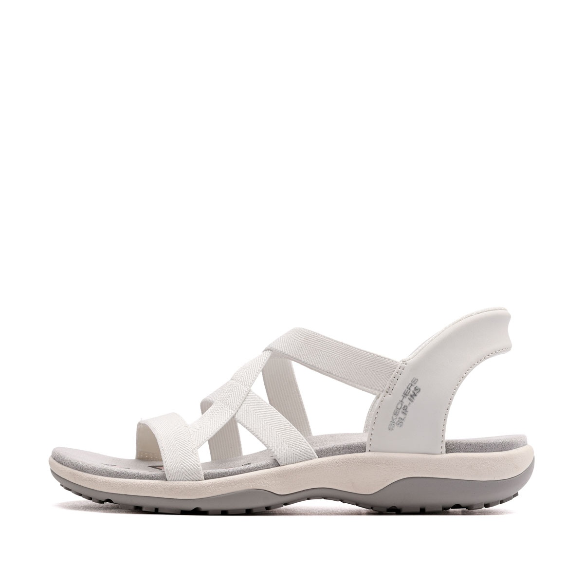 Skechers Reggae Slim-Stretch Flex Sandale damă 163460-WHT