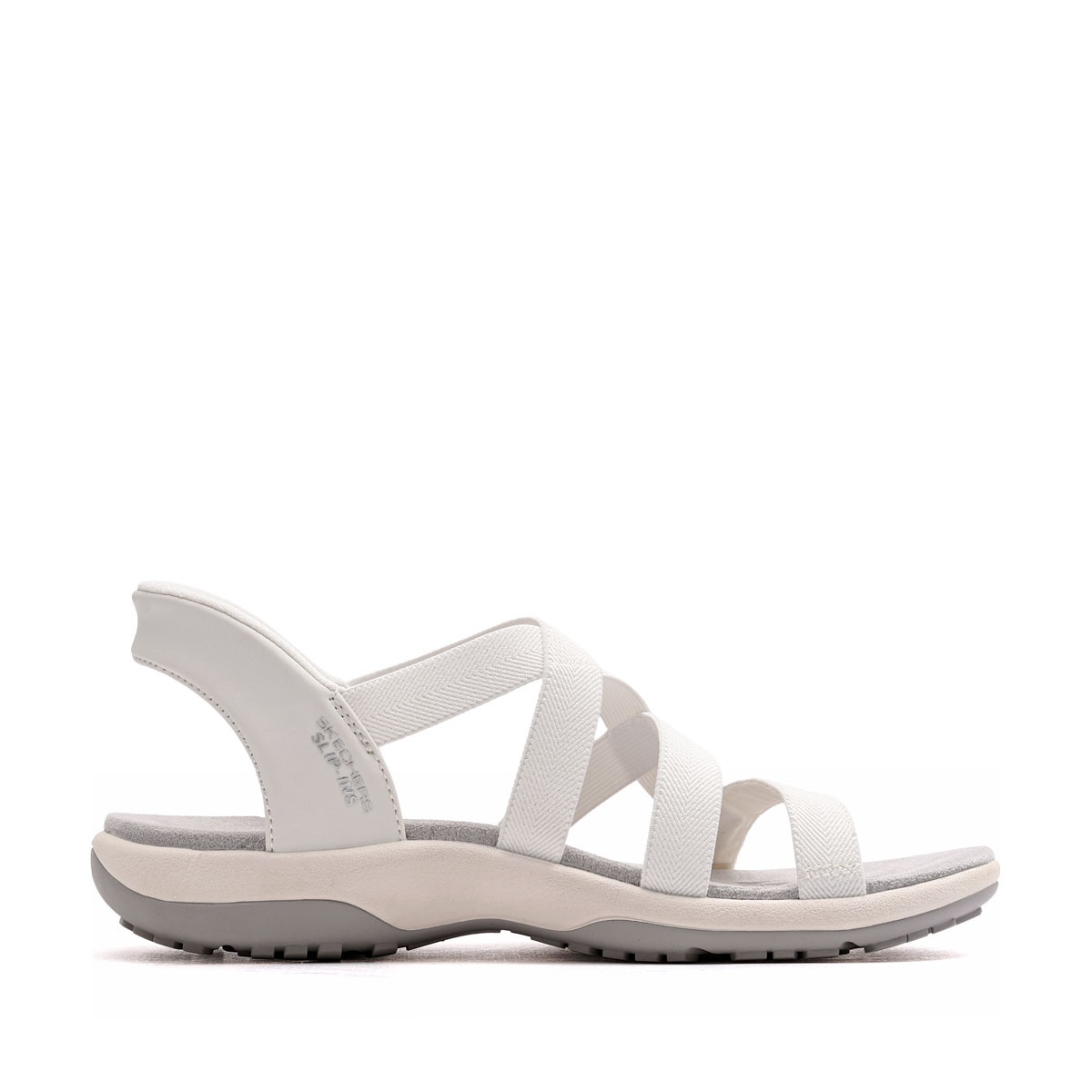 Skechers Reggae Slim-Stretch Flex Sandale damă 163460-WHT