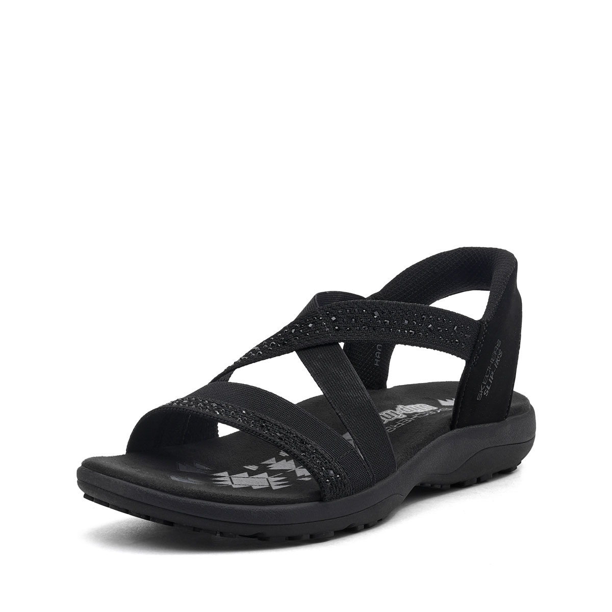 Skechers Reggae Slim-Summer Sparkle Sandale damă 163574-BBK