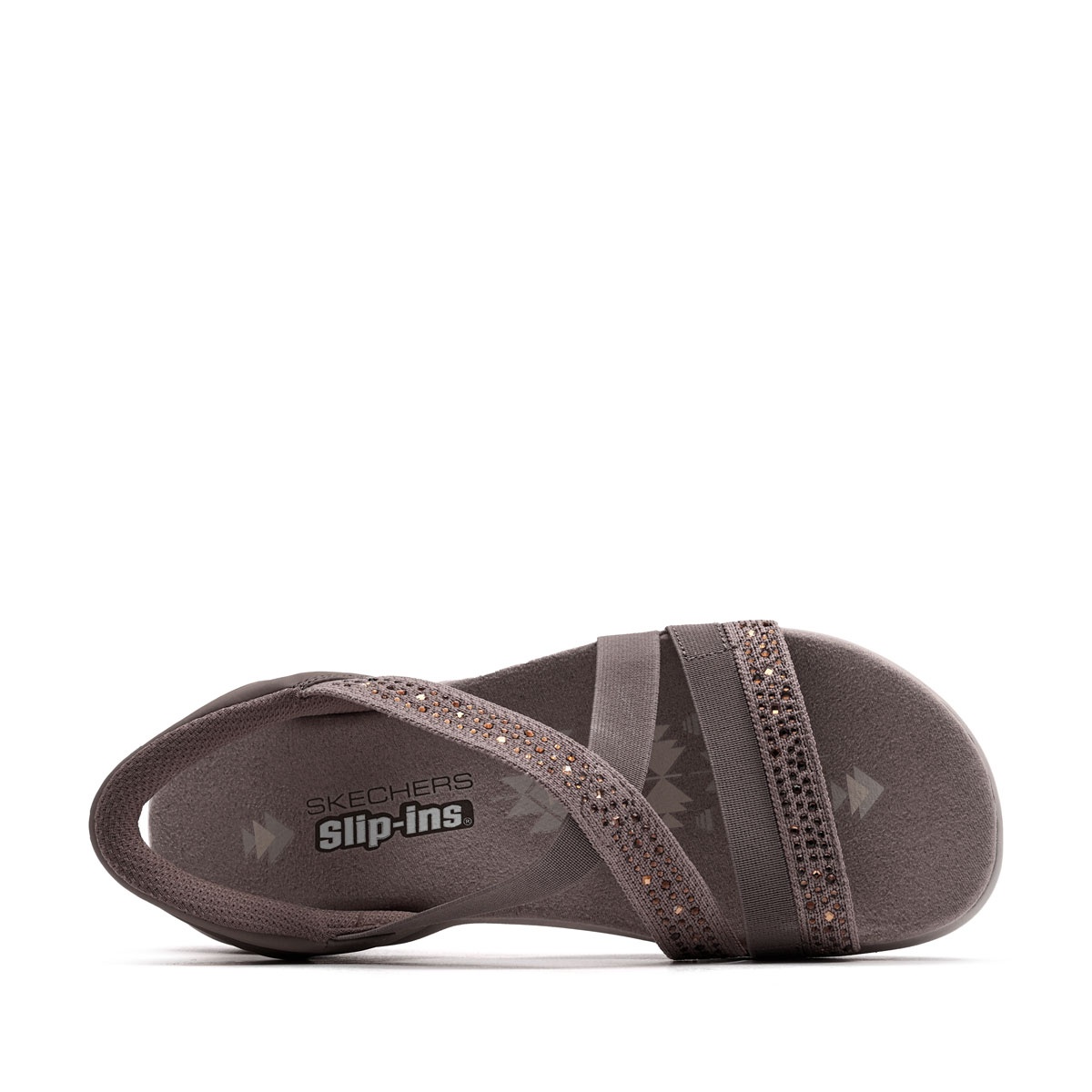 Skechers Reggae Slim-Summer Sparkle Sandale damă 163574-MOC