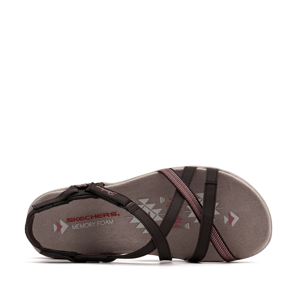 Skechers Reggae Slim-Sun Array Sandale damă 163115-CHOC