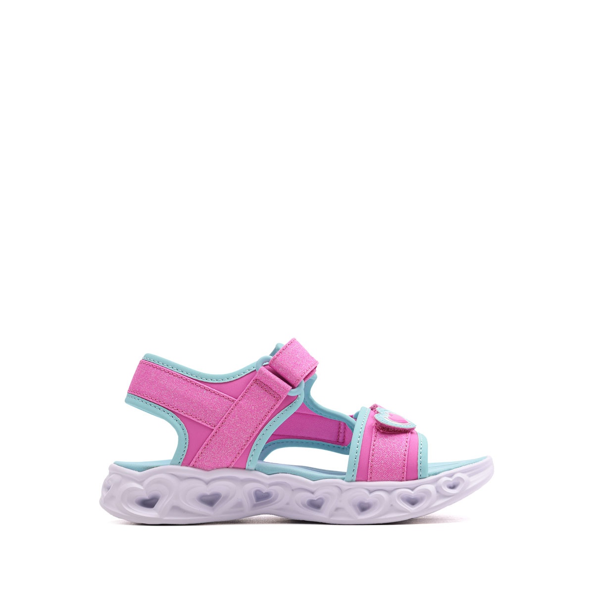 Skechers S Lights-Heart Lights-Sugar Sparks Sandale copii 303114L-PKTQ