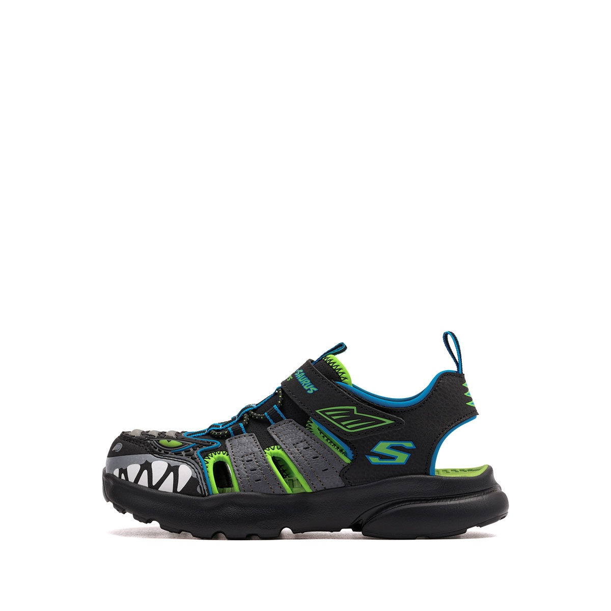 Skechers S Lights-Razor Splash-Raptor Quest Sandale copii 402284L-BKLM