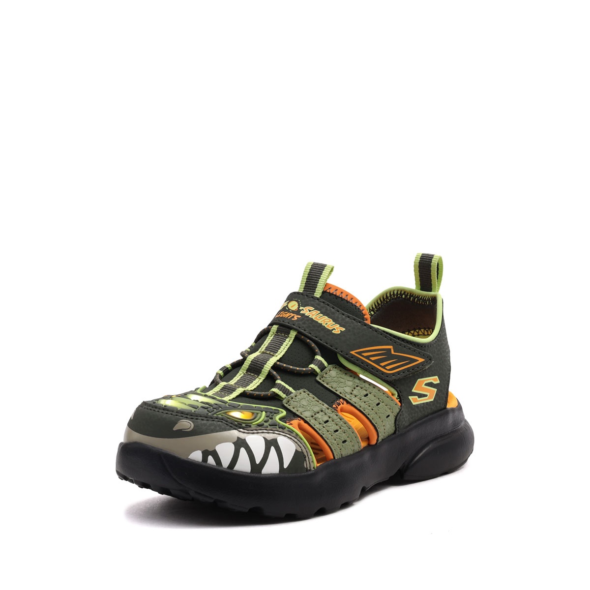 Skechers S Lights-Razor Splash-Raptor Quest Sandale copii 402284L-OLV