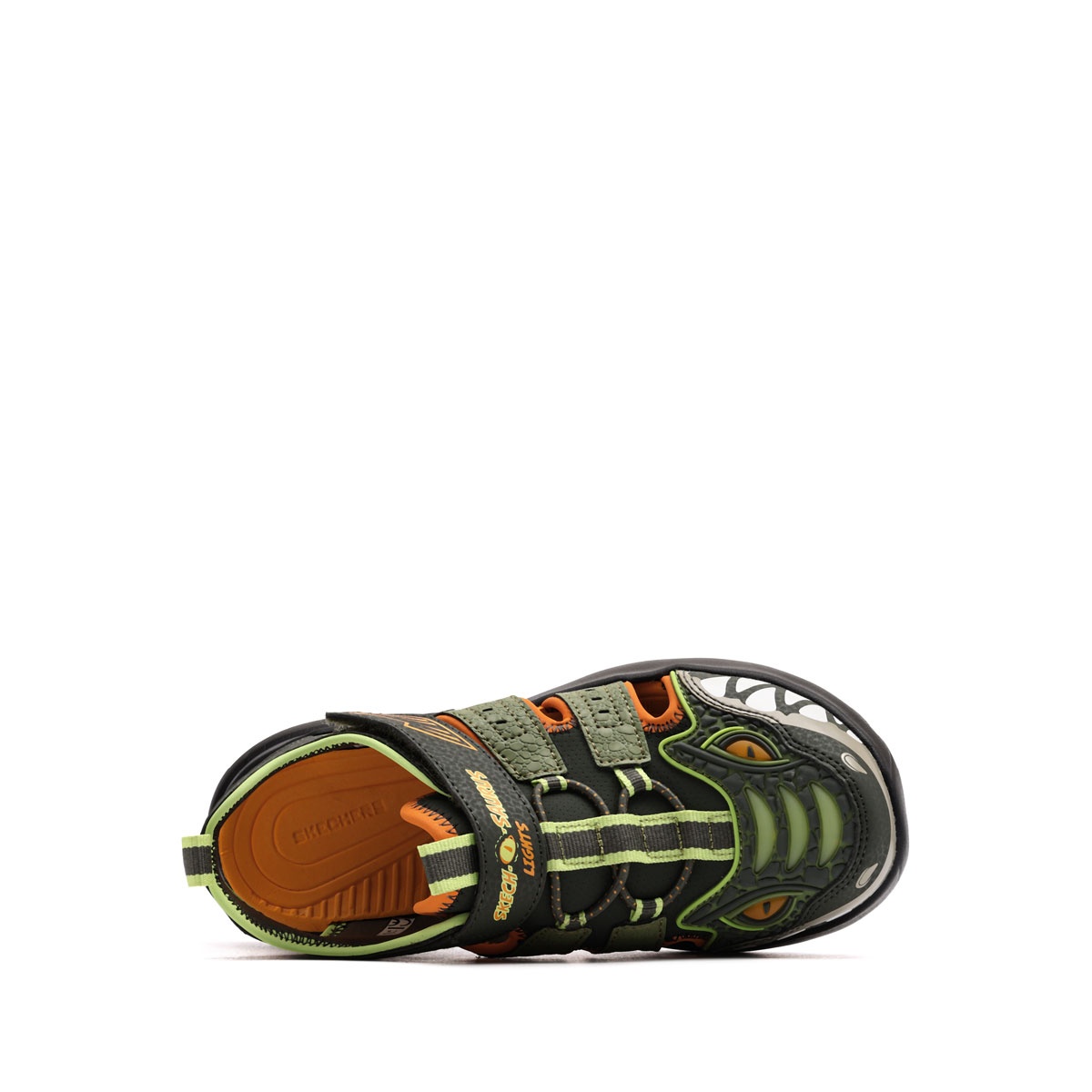 Skechers S Lights-Razor Splash-Raptor Quest Sandale copii 402284L-OLV