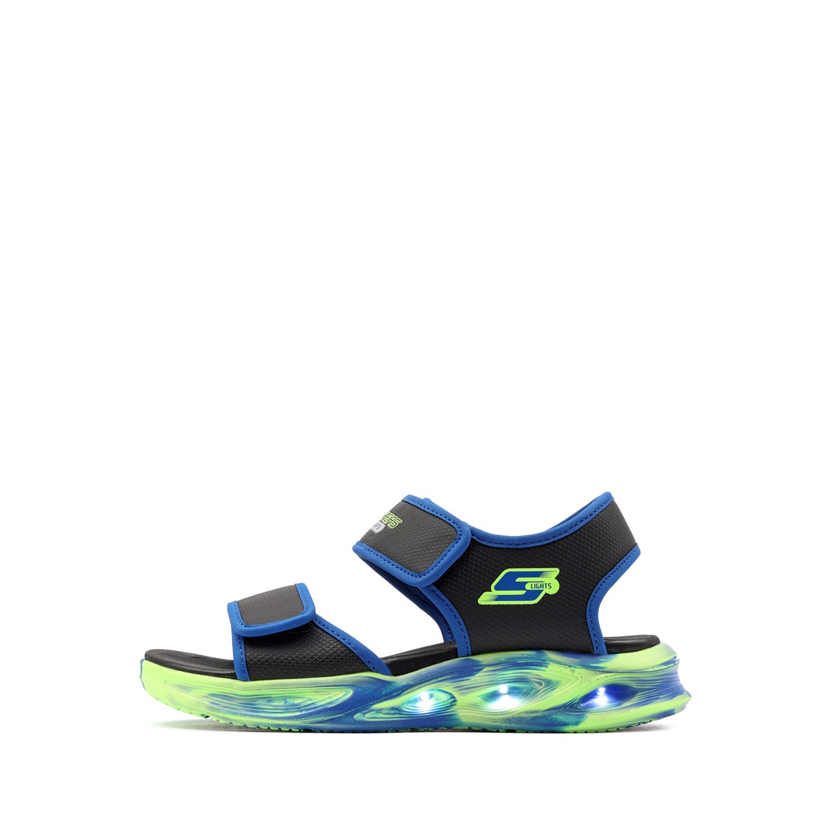 Skechers S Lights-Sola Glow Sandal-Fusion Brights Sandale copii 407032L-BKBL