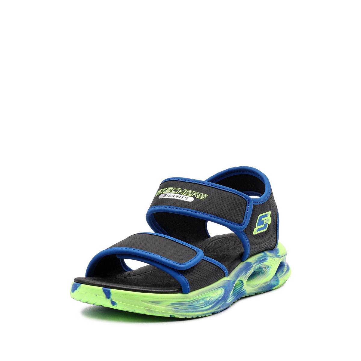 Skechers S Lights-Sola Glow Sandal-Fusion Brights Sandale copii 407032L-BKBL