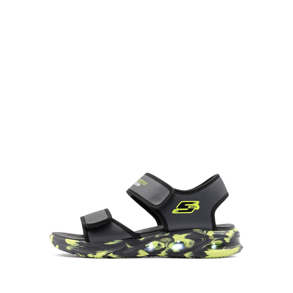 Skechers S Lights-Sola Glow Sandal-Fusion Brights Sandale copii 407032L-CCBK