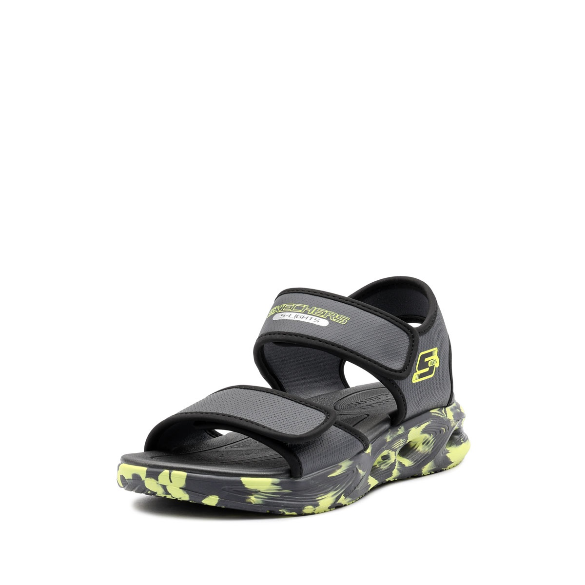 Skechers S Lights-Sola Glow Sandal-Fusion Brights Sandale copii 407032L-CCBK