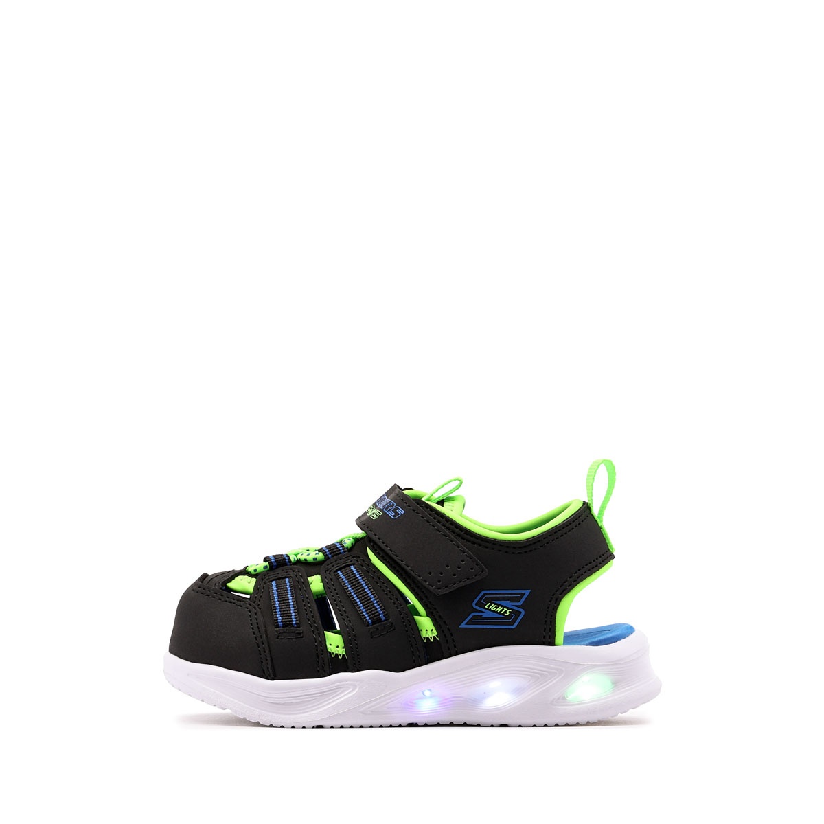 Sandale copii Skechers S Lights-Sola Glow Sandal-Hyper-Coast 407033N-BKLM Skechers S Lights-Sola Glow Sandal-Hyper-Coast Sandale copii 407033N-BKLM