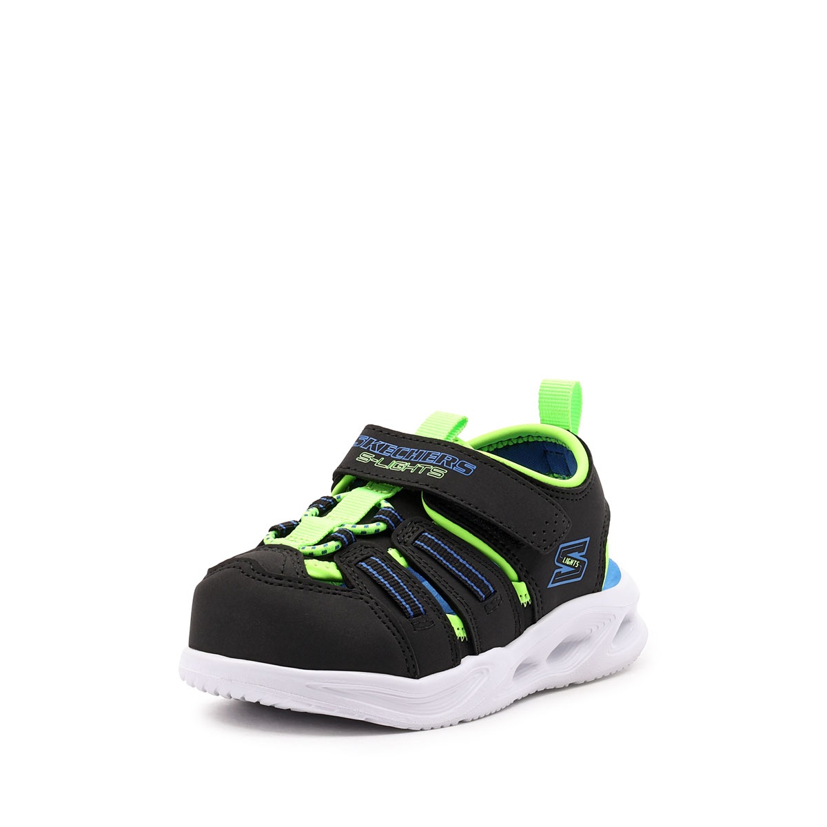 Sandale copii Skechers S Lights-Sola Glow Sandal-Hyper-Coast 407033N-BKLM Skechers S Lights-Sola Glow Sandal-Hyper-Coast Sandale copii 407033N-BKLM
