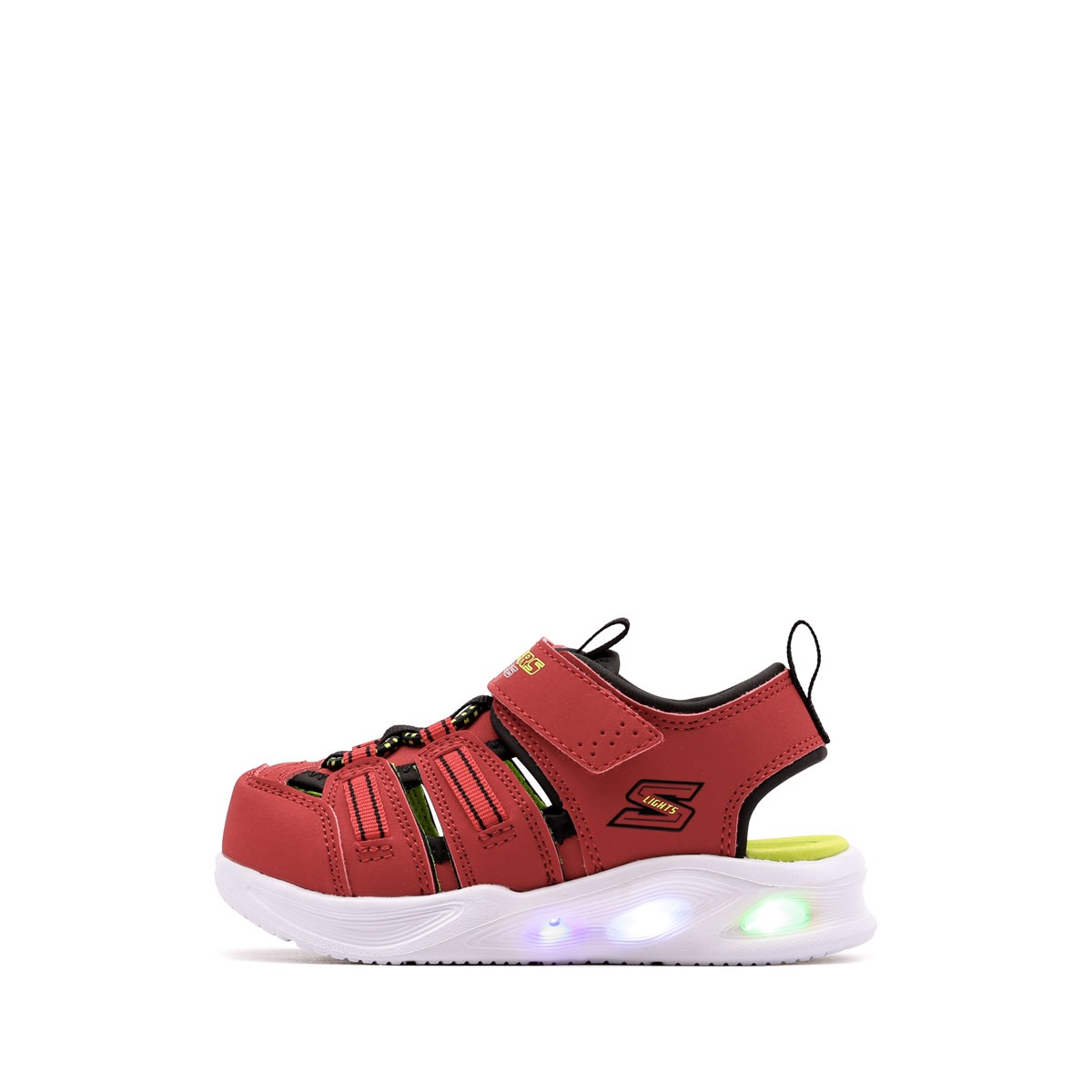 Sandale copii Skechers S Lights-Sola Glow Sandal-Hyper-Coast 407033N-RDBK Skechers S Lights-Sola Glow Sandal-Hyper-Coast Sandale copii 407033N-RDBK