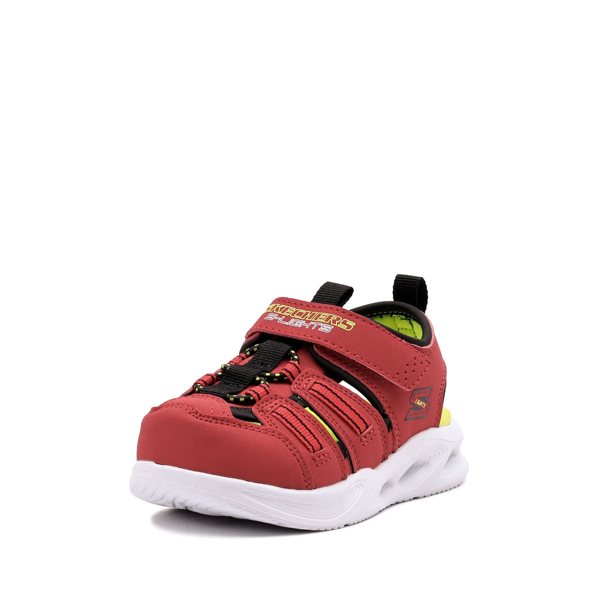 Sandale copii Skechers S Lights-Sola Glow Sandal-Hyper-Coast 407033N-RDBK Skechers S Lights-Sola Glow Sandal-Hyper-Coast Sandale copii 407033N-RDBK