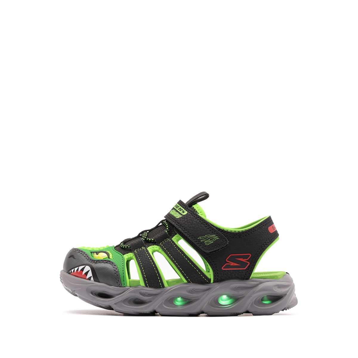 Skechers S Lights-Thermo-Splash-Hydro-Flare Sandale copii 400613L-BKLM