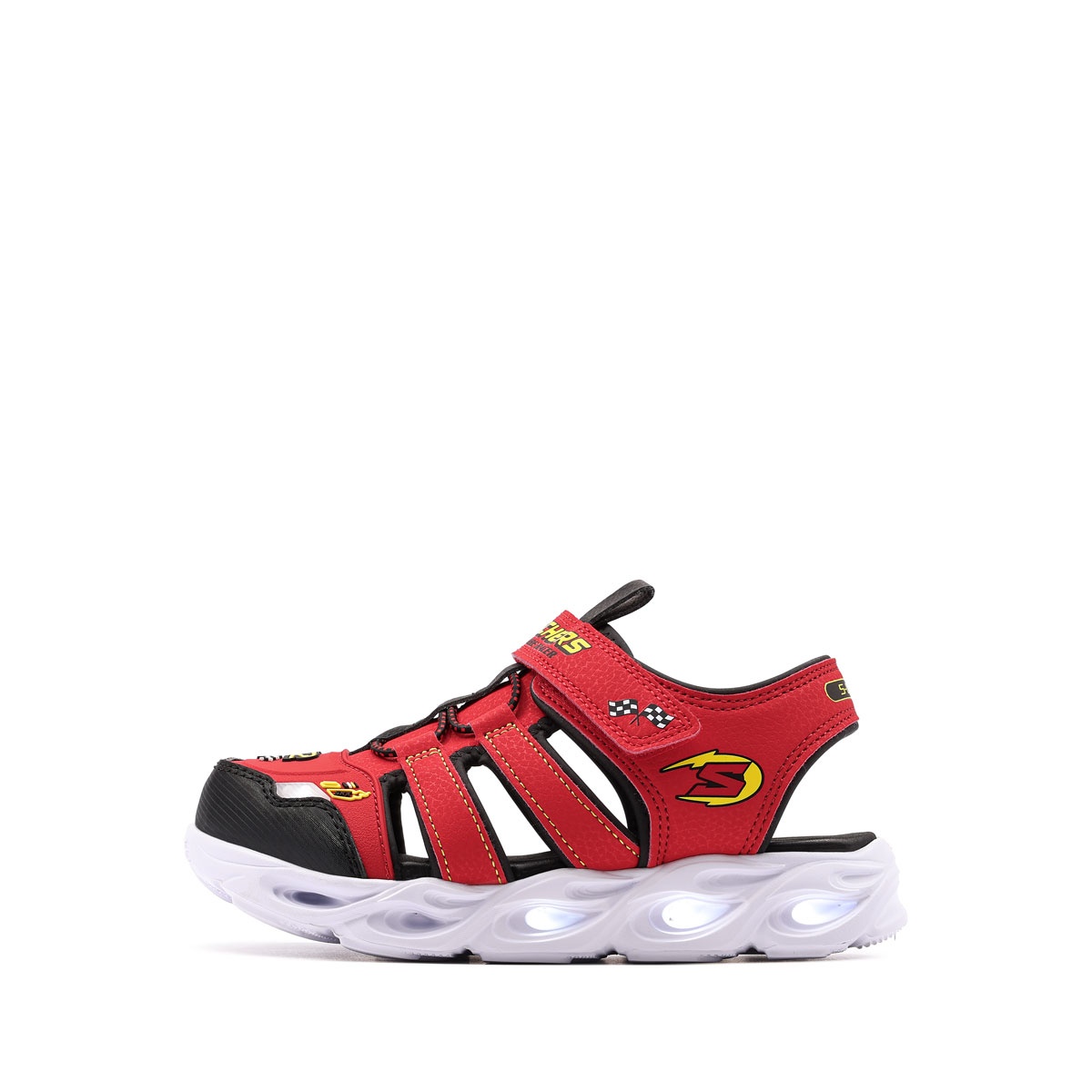 Sandale copii Skechers S Lights-Thermo-Splash-Hydro-Flare 400613L-RDBK Skechers S Lights-Thermo-Splash-Hydro-Flare Sandale copii 400613L-RDBK