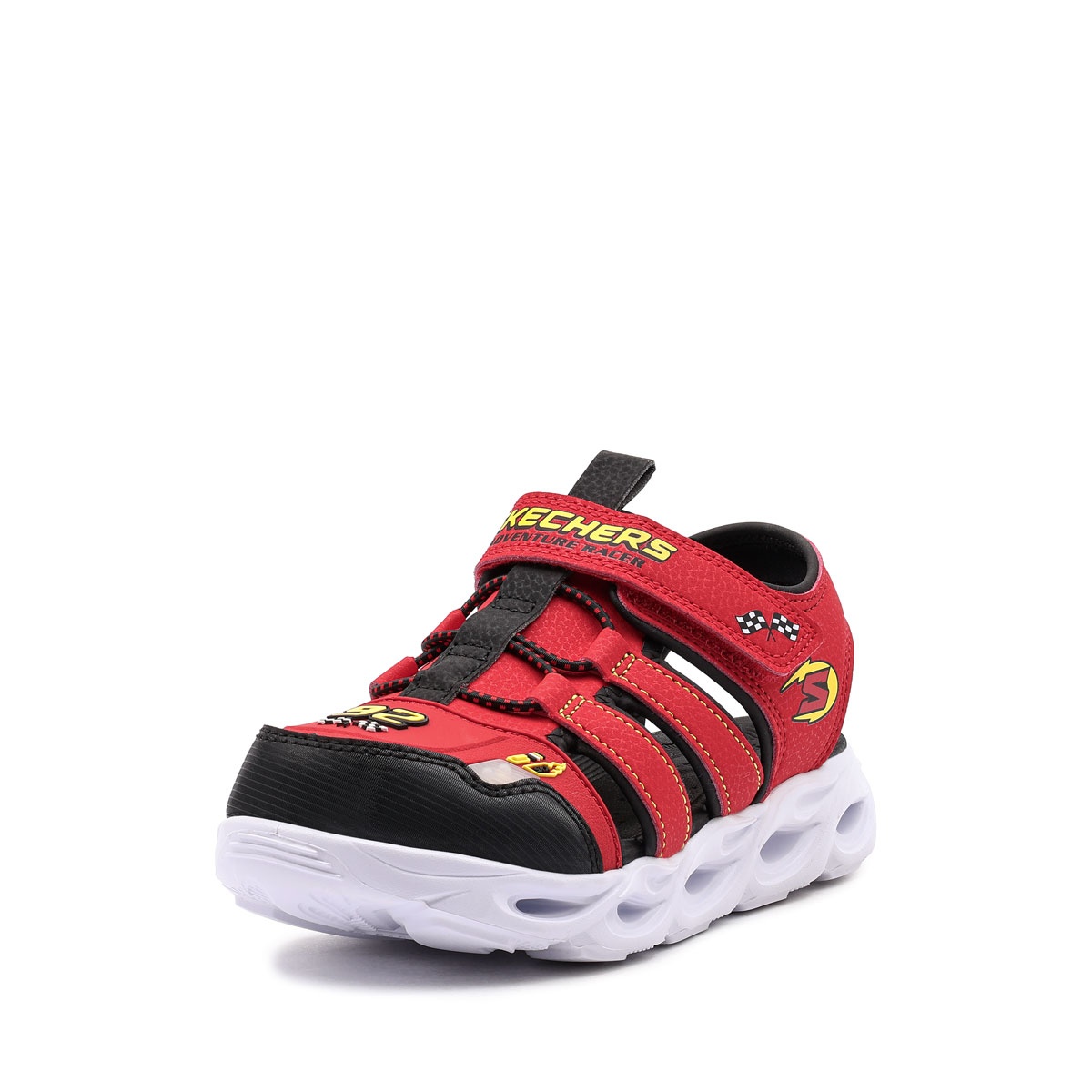 Sandale copii Skechers S Lights-Thermo-Splash-Hydro-Flare 400613L-RDBK Skechers S Lights-Thermo-Splash-Hydro-Flare Sandale copii 400613L-RDBK