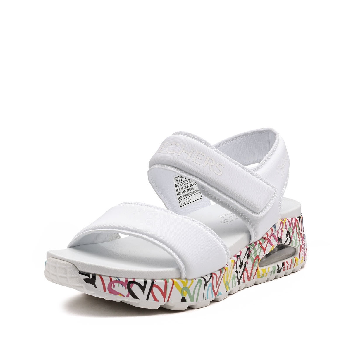 Skechers Uno-Sea Of Love Sandale damă 164028-WHT
