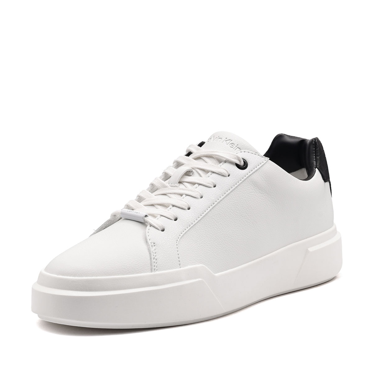 Calvin Klein Chunky Cupsole LaceUp Clean Leather Pantofi sport bărbați HM0HM0223901W