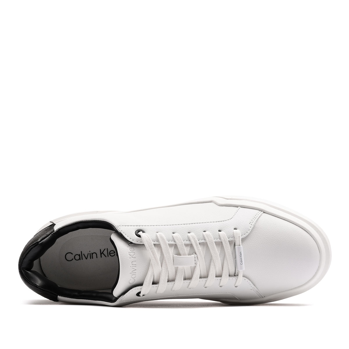 Calvin Klein Chunky Cupsole LaceUp Clean Leather Pantofi sport bărbați HM0HM0223901W