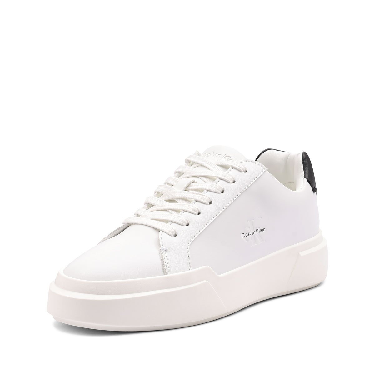 Calvin Klein Chunky Cupsole LaceUp Leather WN Pantofi sport damă YW0YW0194701W