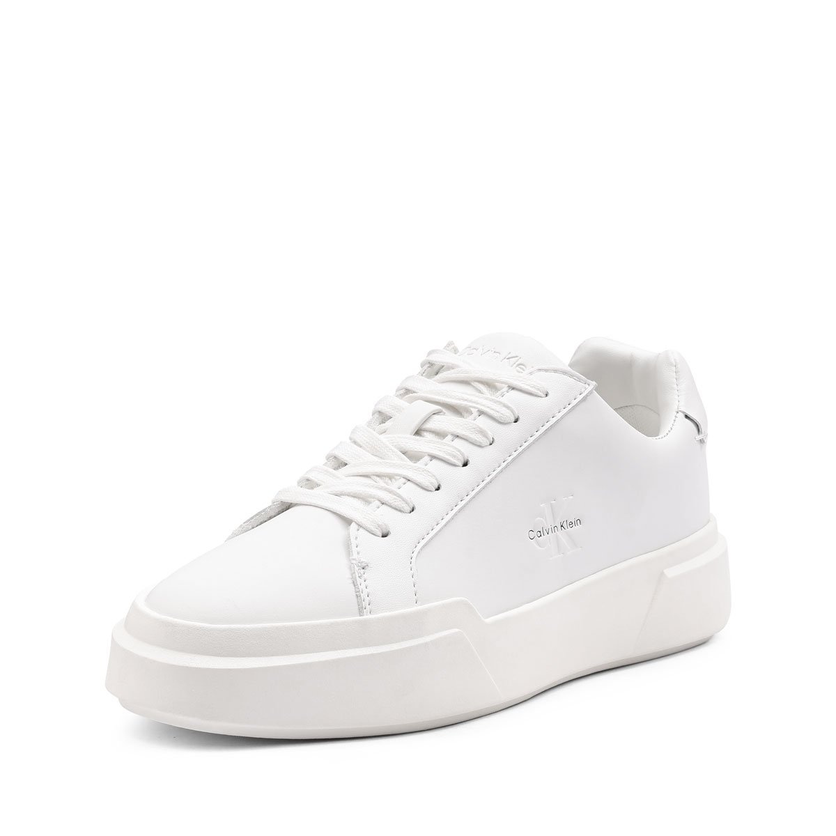 Calvin Klein Chunky Cupsole LaceUp Leather WN Pantofi sport damă YW0YW019470K4