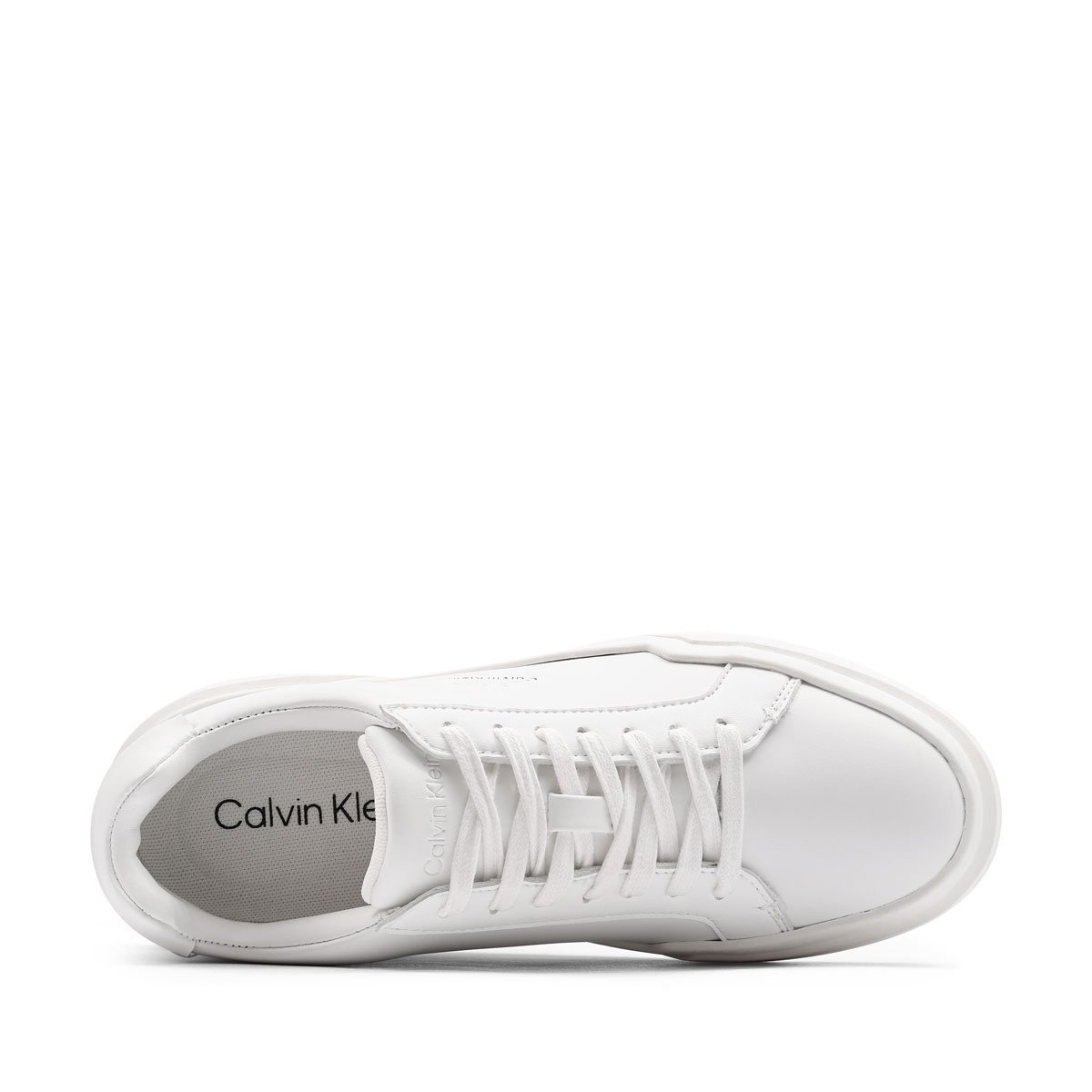 Calvin Klein Chunky Cupsole LaceUp Leather WN Pantofi sport damă YW0YW019470K4