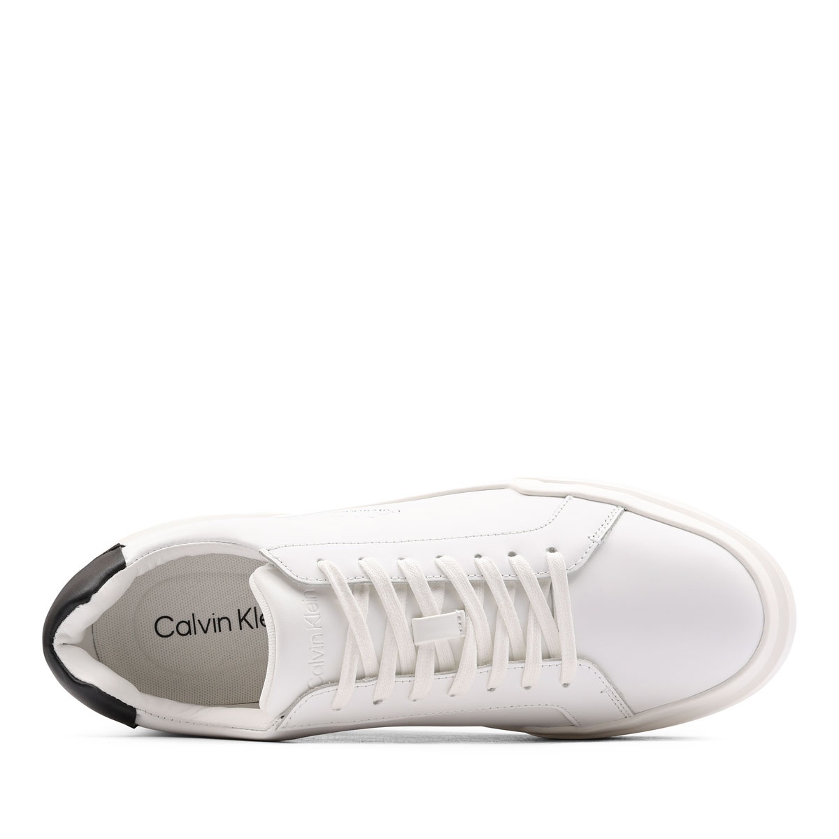 Calvin Klein Chunky Cupsole LaceUp Leather Pantofi sport bărbați YM0YM0134401W