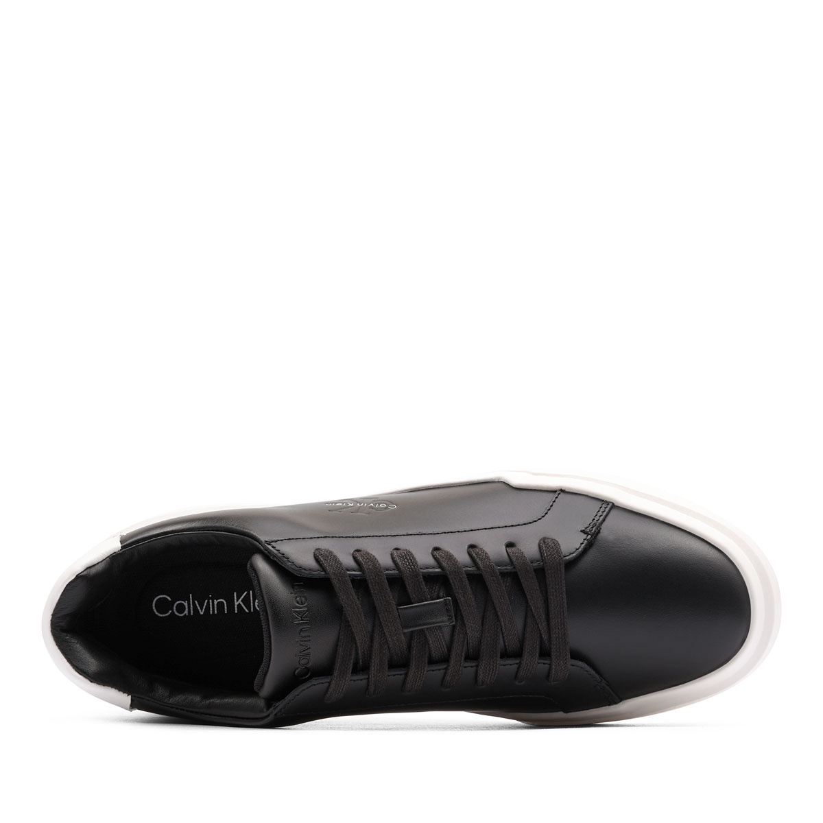 Pantofi sport bărbați Calvin Klein Chunky Cupsole LaceUp Leather YM0YM013440GM Calvin Klein Chunky Cupsole LaceUp Leather Pantofi sport bărbați YM0YM013440GM