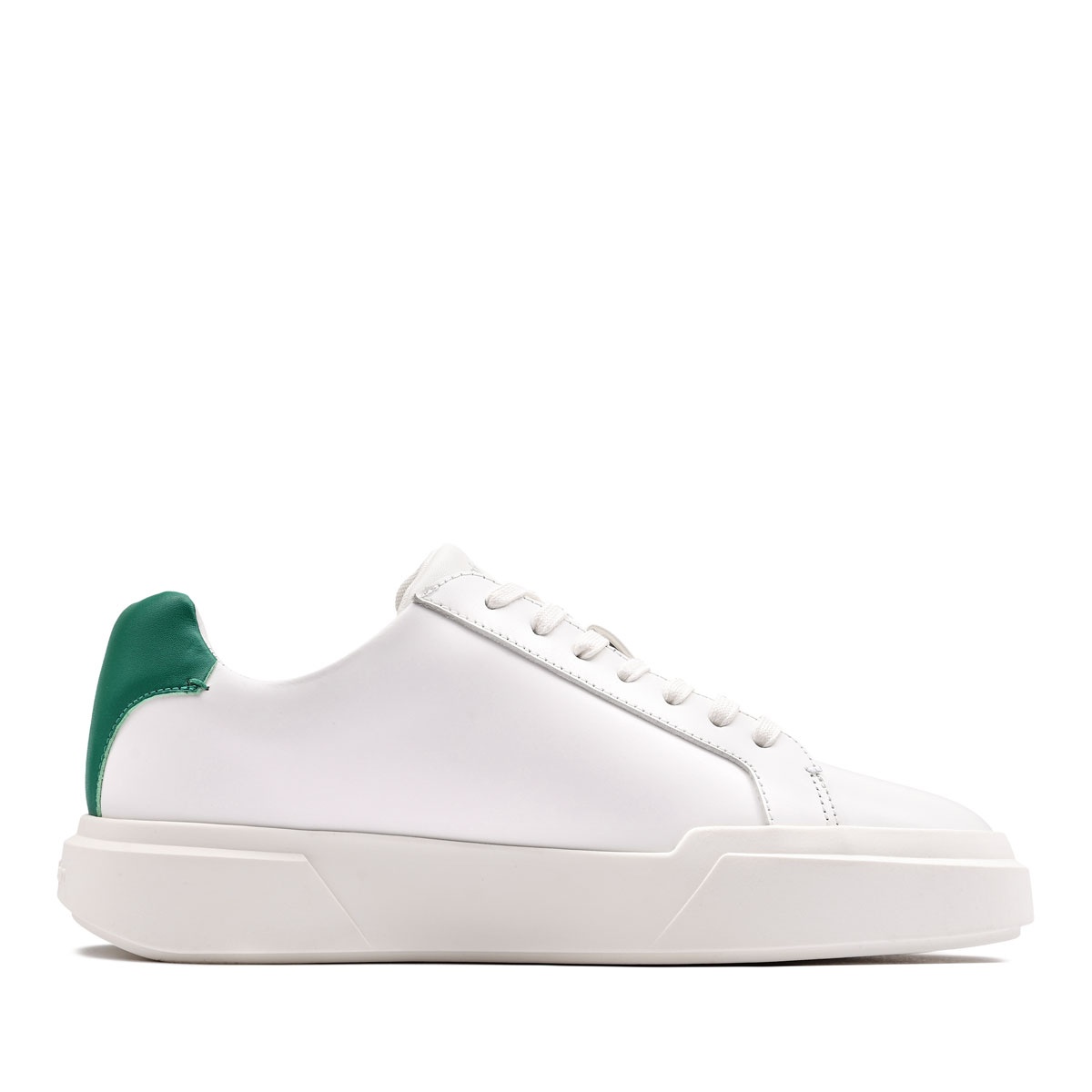 Calvin Klein Chunky Cupsole LaceUp Leather Pantofi sport bărbați YM0YM013440K9