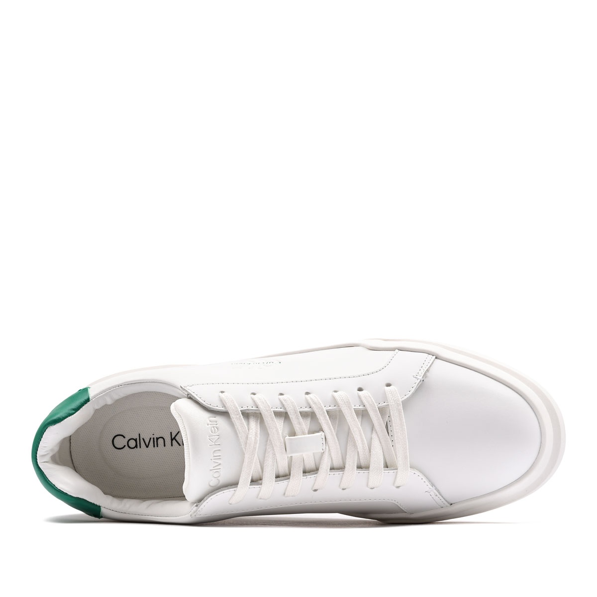 Calvin Klein Chunky Cupsole LaceUp Leather Pantofi sport bărbați YM0YM013440K9