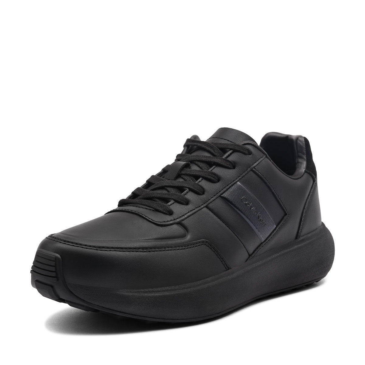 Calvin Klein City Runner LaceUp Tape Leather Pantofi sport bărbați HM0HM019570GJ