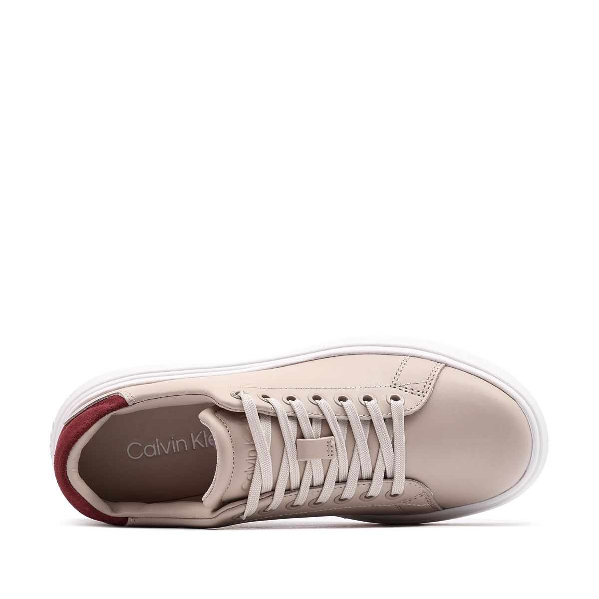 Calvin Klein Cupsole Lace Up-Suede BT Pantofi sport damă HW0HW024040F4