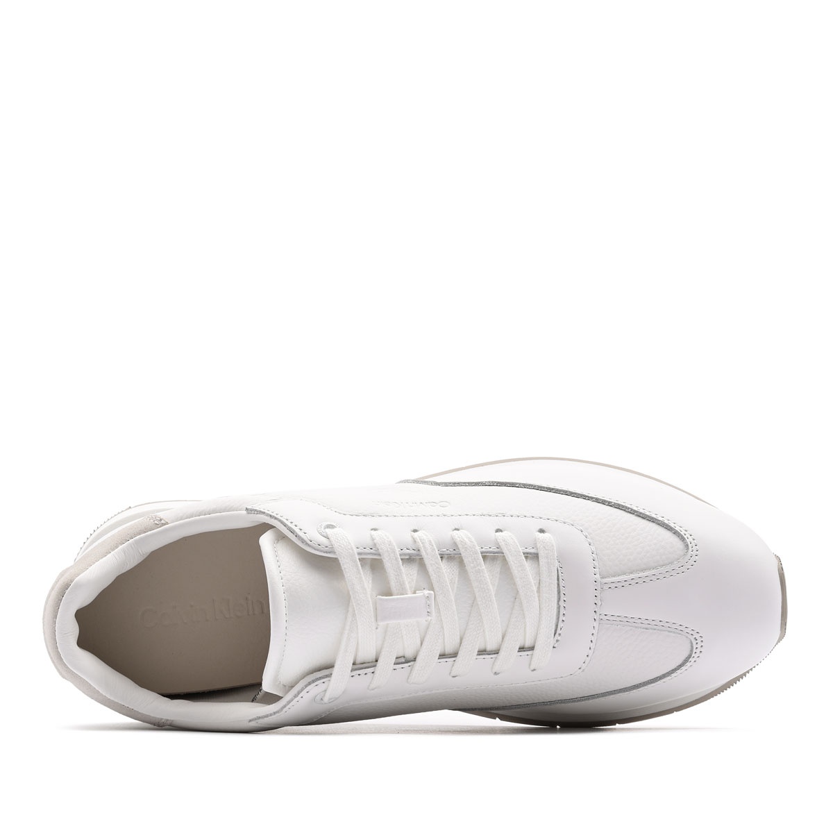 Calvin Klein Low Top Lace Up TMBL Leather Pantofi sport bărbați HM0HM01804YBR