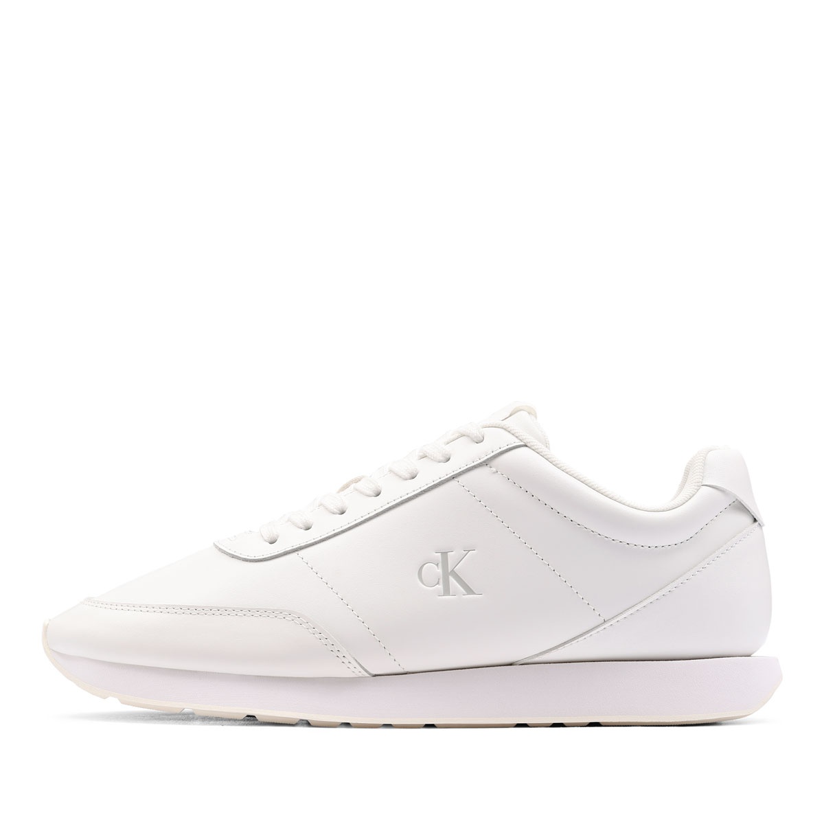 Pantofi sport bărbați Calvin Klein Retro Runner Ess Leather YM0YM013550K4 Calvin Klein Retro Runner Ess Leather Pantofi sport bărbați YM0YM013550K4
