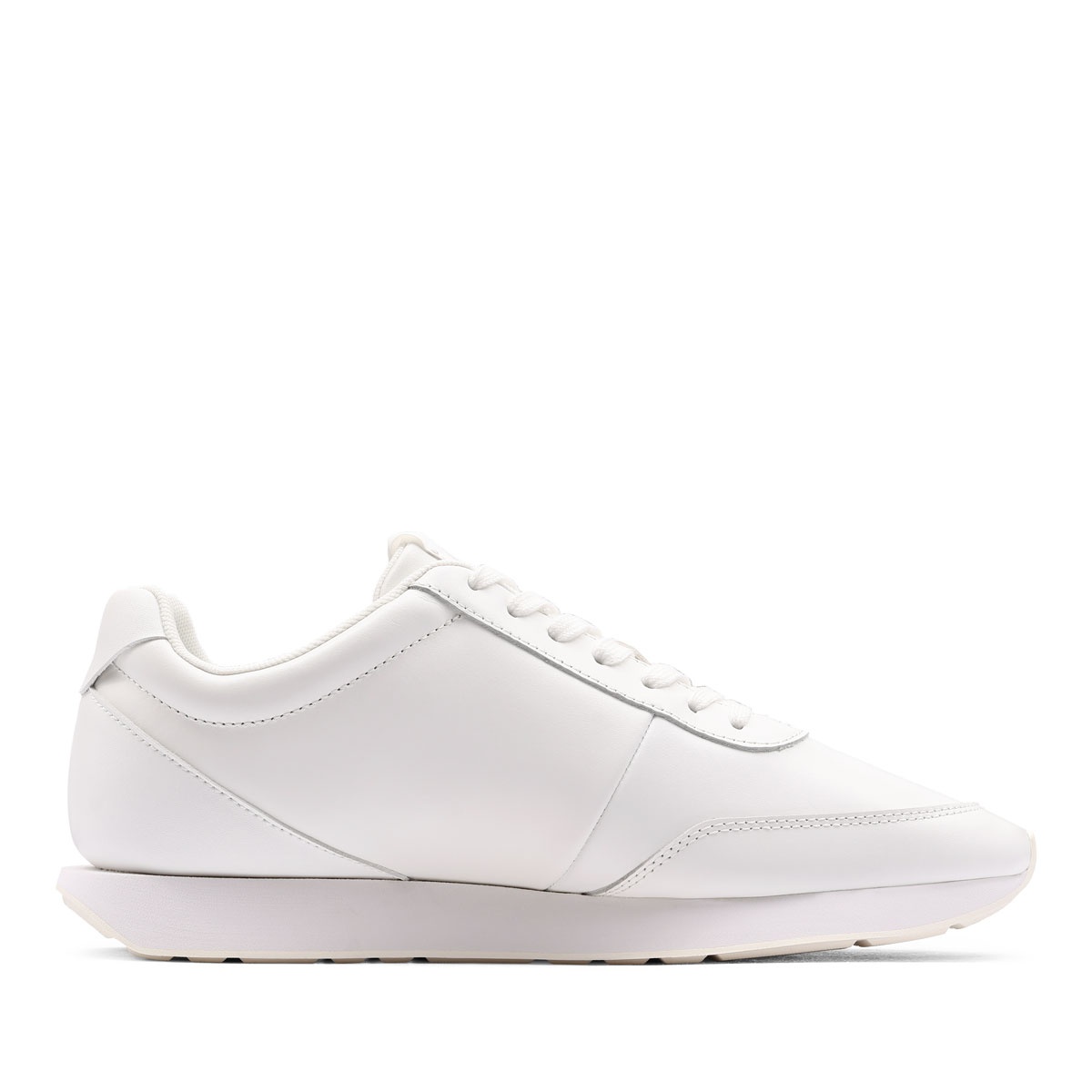 Pantofi sport bărbați Calvin Klein Retro Runner Ess Leather YM0YM013550K4 Calvin Klein Retro Runner Ess Leather Pantofi sport bărbați YM0YM013550K4