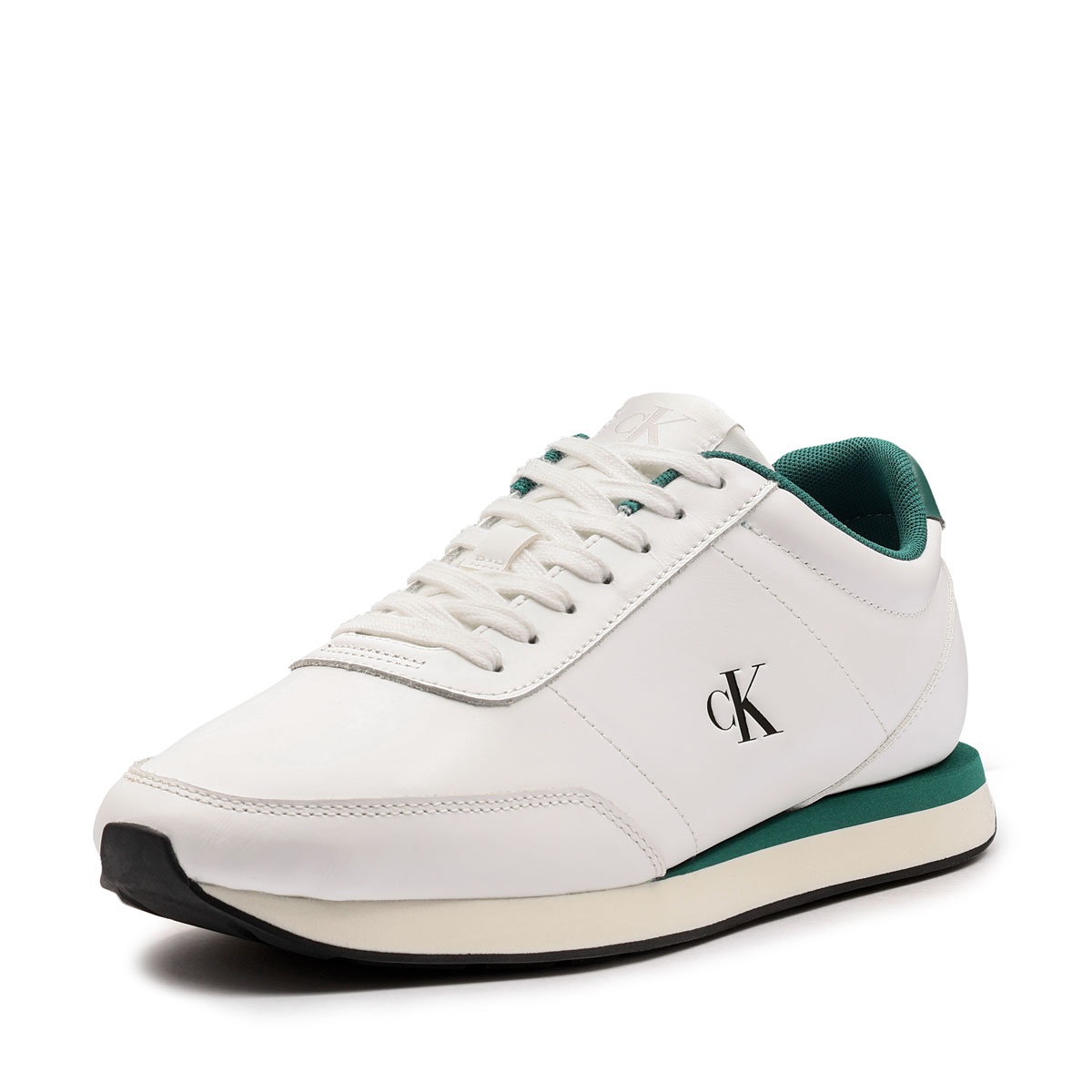 Calvin Klein Retro Runner Ess Leather Pantofi sport bărbați YM0YM013550K5