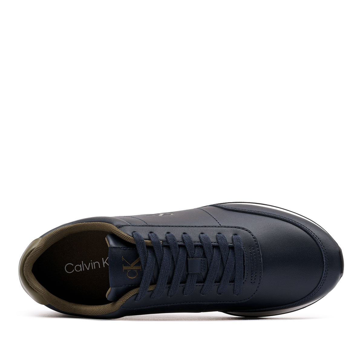 Calvin Klein Retro Runner Ess Leather Pantofi sport bărbați YM0YM013550ZT