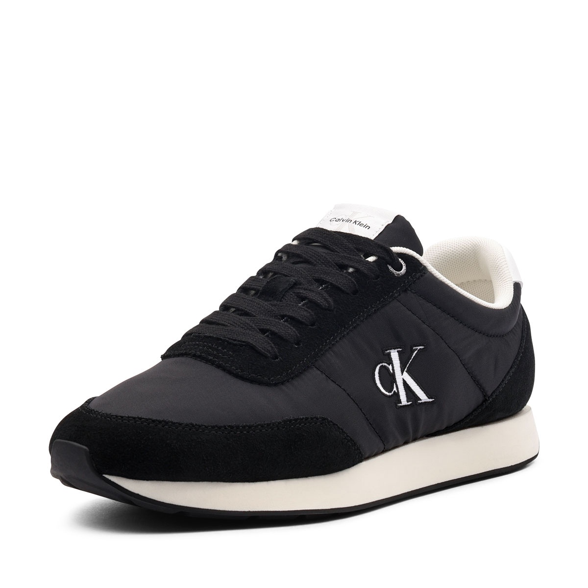 Pantofi sport bărbați Calvin Klein Retro Runner Ess Mix Mat YM0YM013610GM Calvin Klein Retro Runner Ess Mix Mat Pantofi sport bărbați YM0YM013610GM