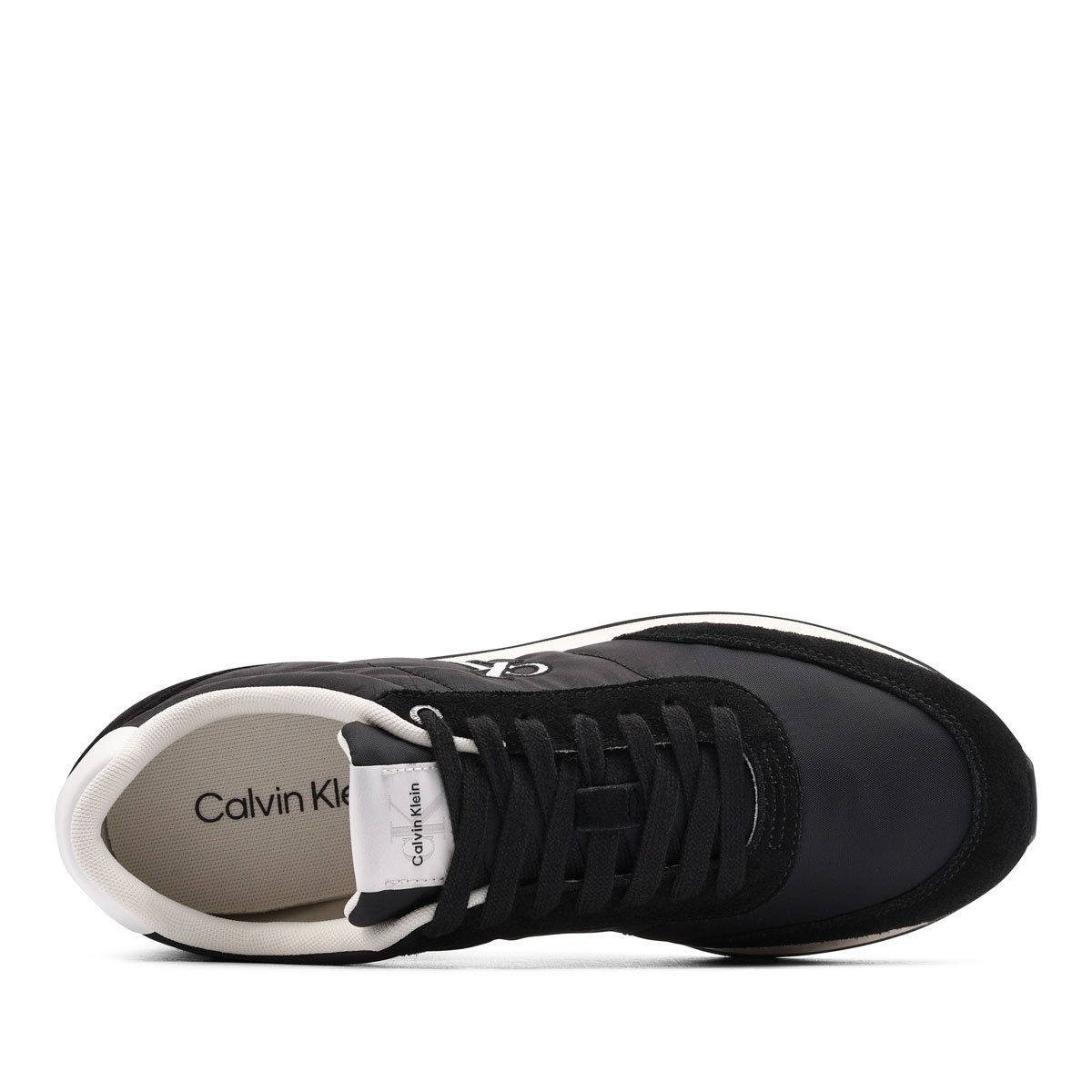 Pantofi sport bărbați Calvin Klein Retro Runner Ess Mix Mat YM0YM013610GM Calvin Klein Retro Runner Ess Mix Mat Pantofi sport bărbați YM0YM013610GM