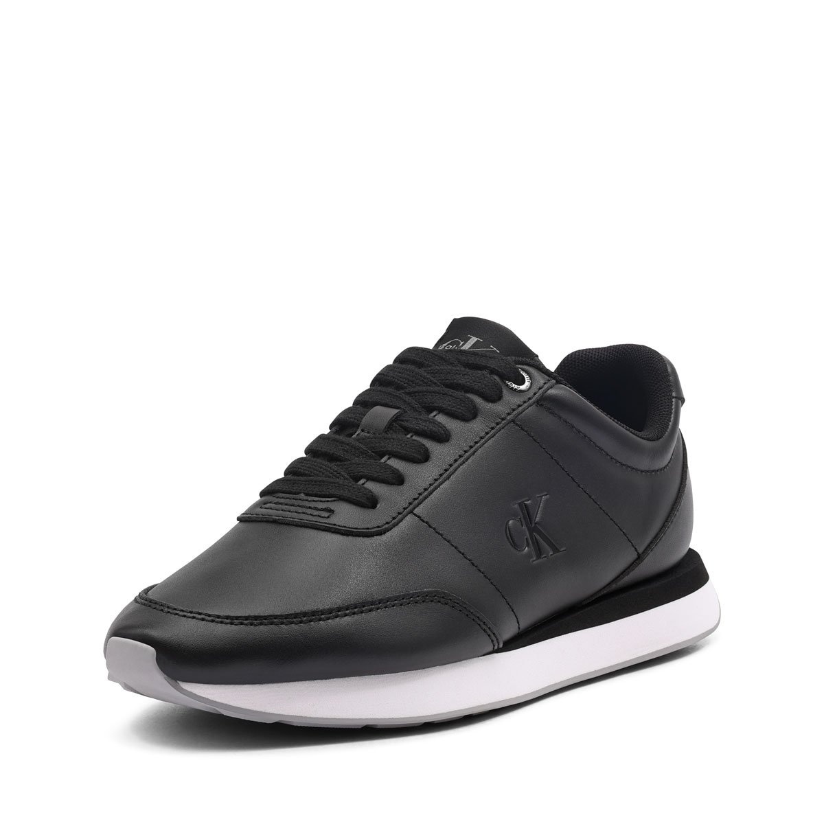 Calvin Klein Retro Runner Lace Up Leather MG Pantofi sport damă YW0YW0194201N